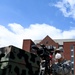 Vermont soldiers conduct a mass casualty exercise at UVM Medical Center