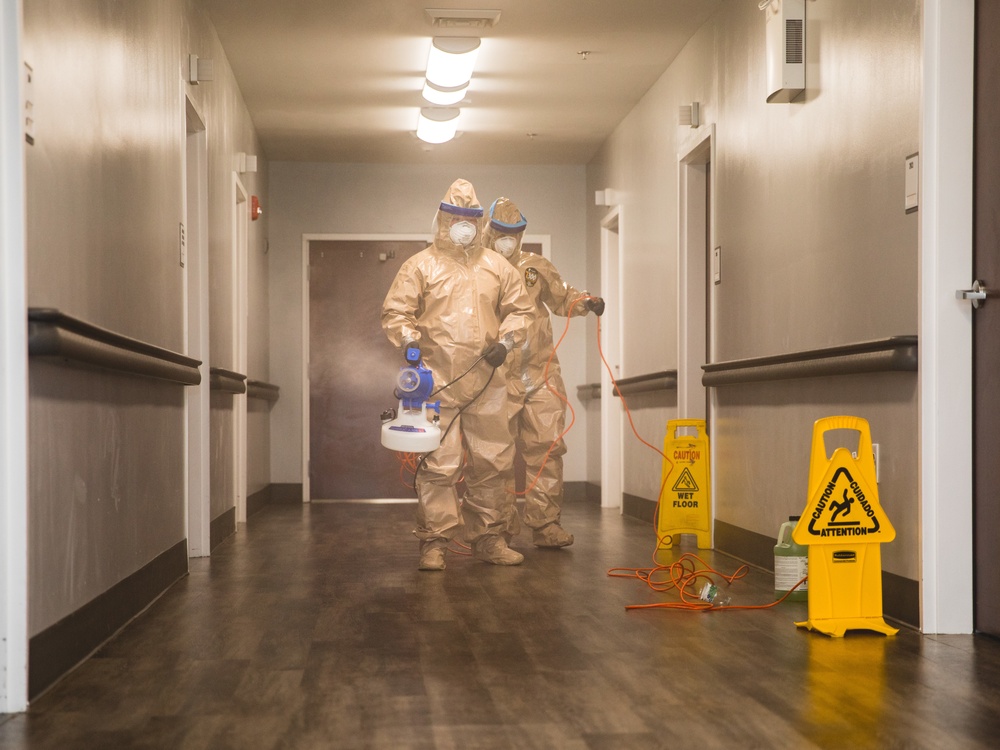 116th Air Control wing assists residents of long-term care facility during COVID-19 pandemic