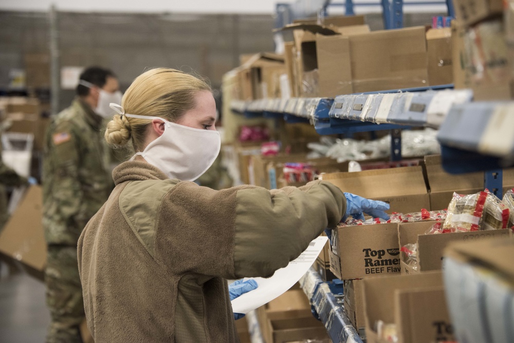 Indiana National Guard supports warehouse operations at Plainfield Correctional Facilities