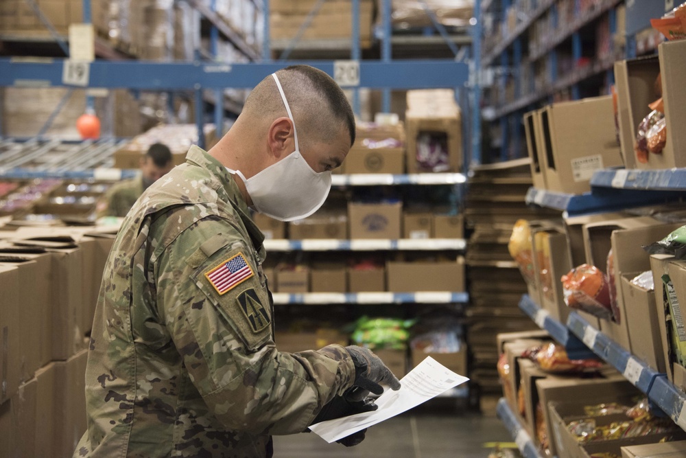 Indiana National Guard supports warehouse operations at Plainfield Correctional Facilities