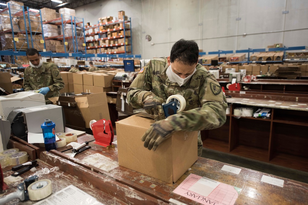 Indiana National Guard supports warehouse operations at Plainfield Correctional Facilities