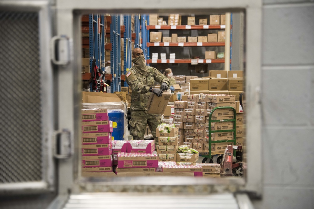 Indiana National Guard supports warehouse operations at Plainfield Correctional Facilities