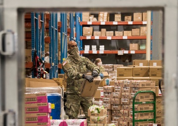Indiana National Guard supports warehouse operations at Plainfield Correctional Facilities