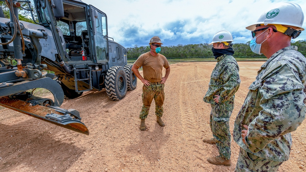 CTF 75 leaders visit sites where Sailors and Marines respond to COVID-19