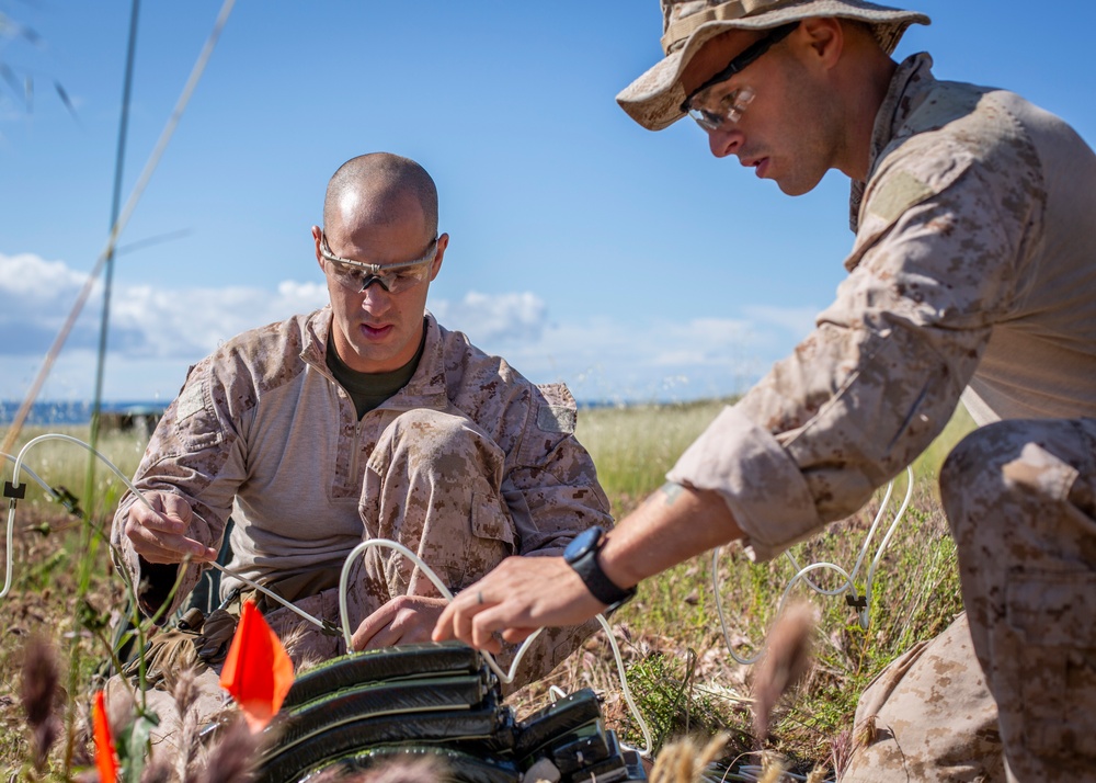 EOD conducts an Operational clearing range on San Clemente Island