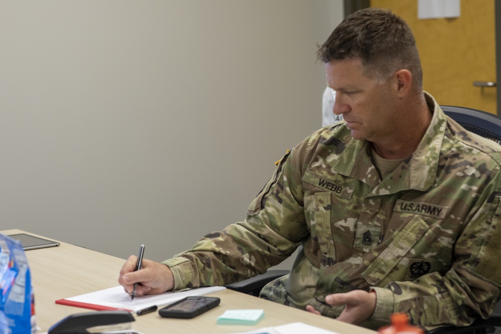 N.C. Guardsmen embed with Emergency Management in response to COVID-19