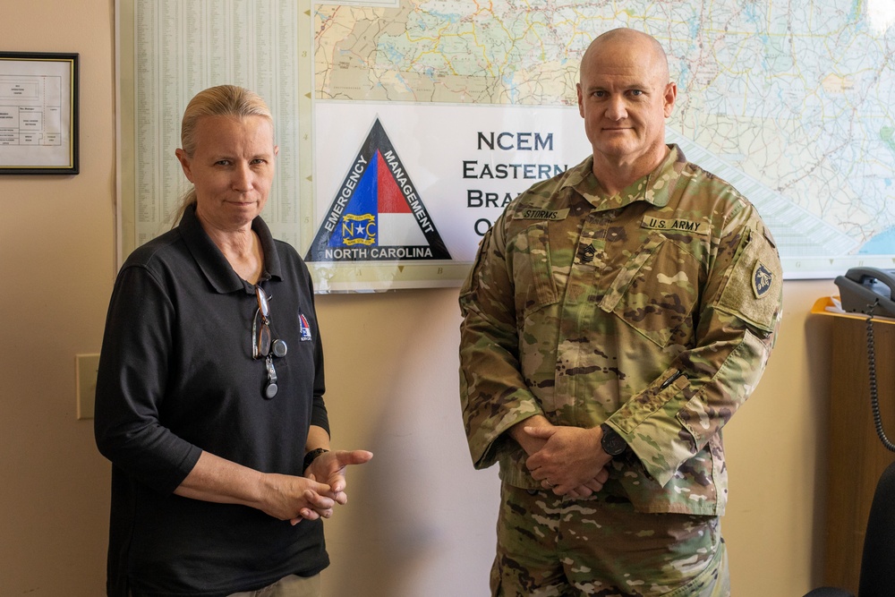 N.C. Guardsmen embed with Emergency Management in response to COVID-19