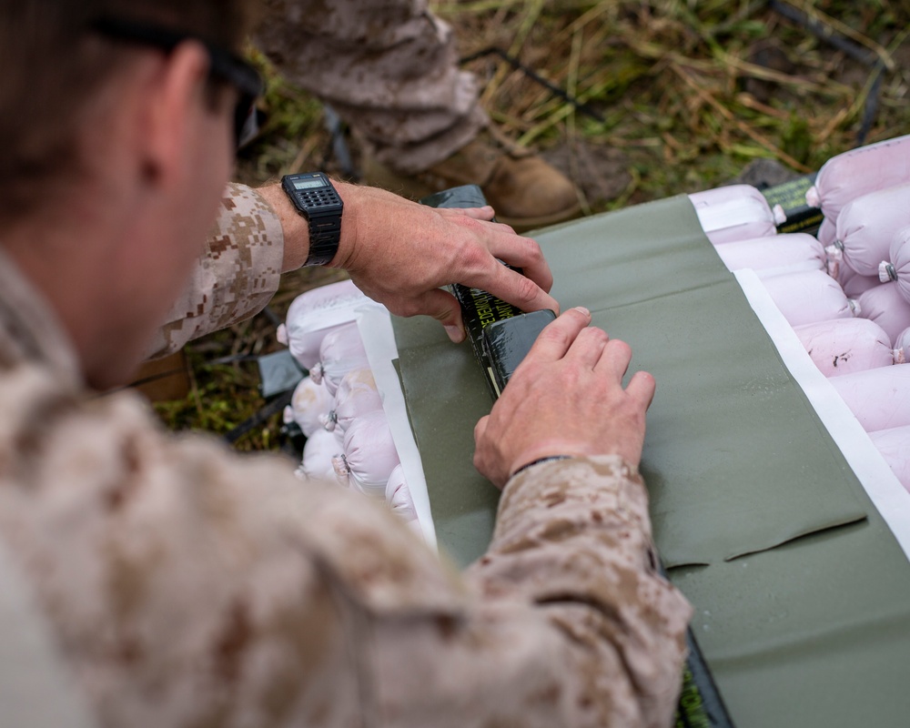 EOD Marines participate in an Operational clearing range on San Clemente Island