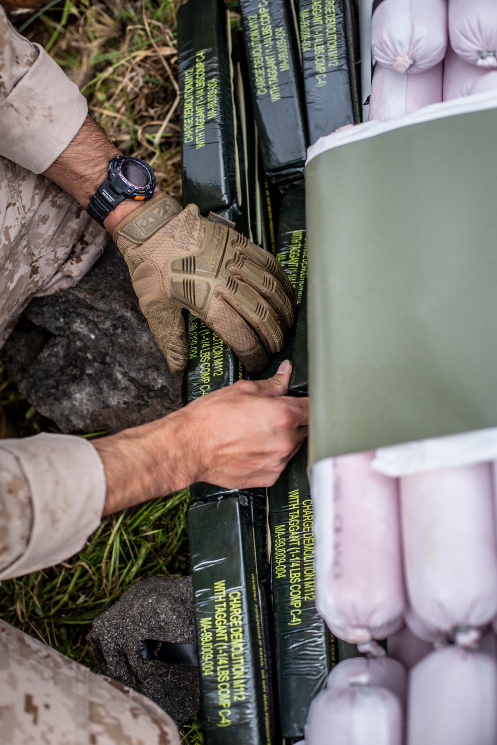 EOD Marines participate in an Operational clearing range on San Clemente Island