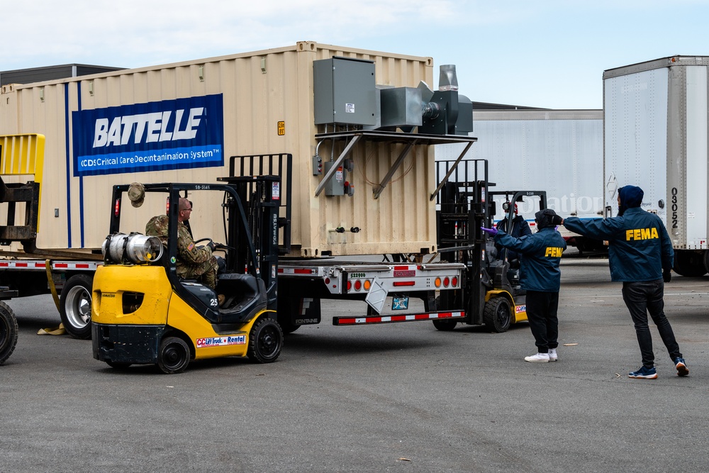 NJ FMS Recives Battelle Decontamination Units