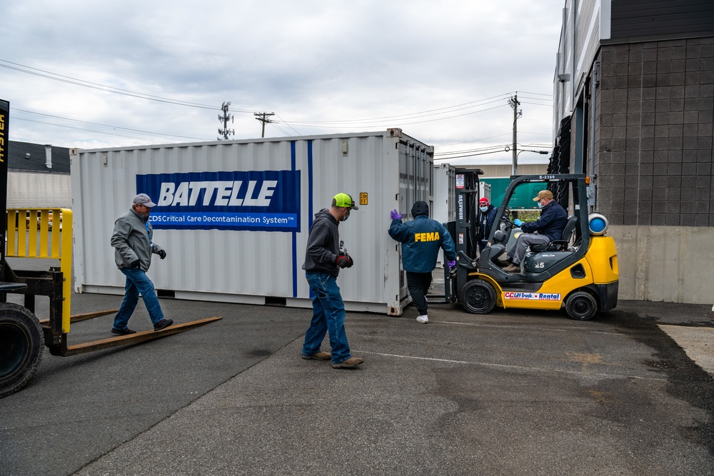 NJ FMS Recives Battelle Decontamination Units