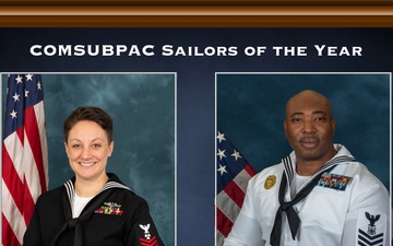 Pacific Submarine Force Announces Sea and Shore Sailors of the Year