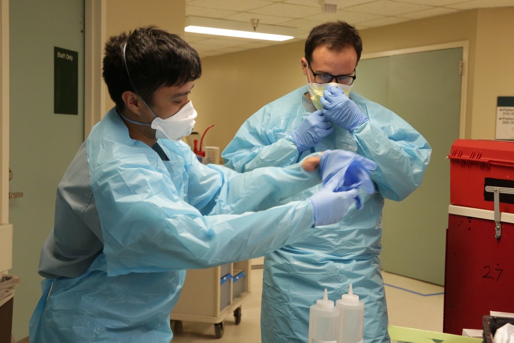 Sailors from EMF-M provide care at BRG Mid City campus