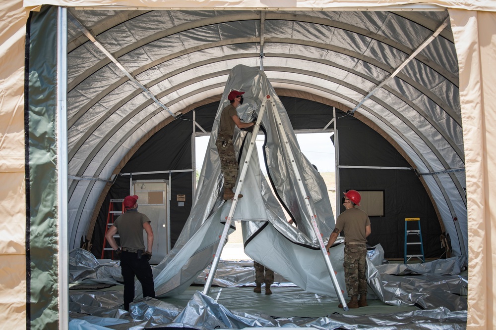 Expeditionary Medical Facility Constructed at U.S. Naval Hospital Guam