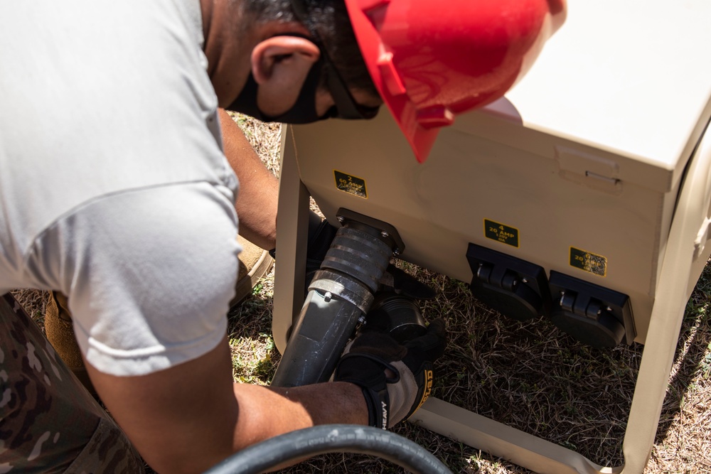 Expeditionary Medical Facility Constructed at U.S. Naval Hospital Guam