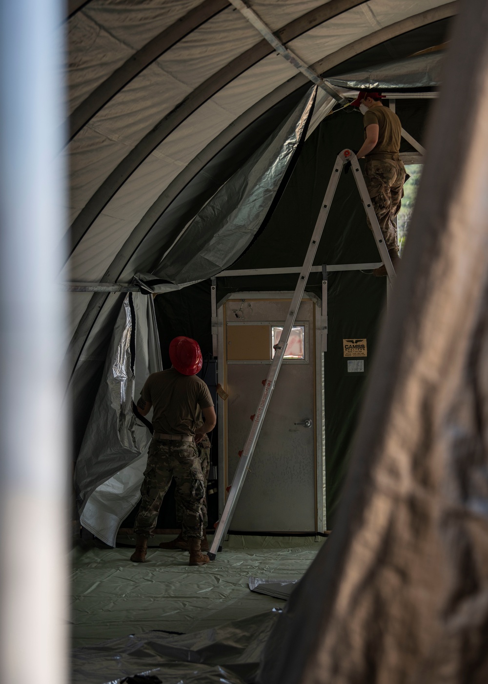 Expeditionary Medical Facility Constructed at U.S. Naval Hospital Guam