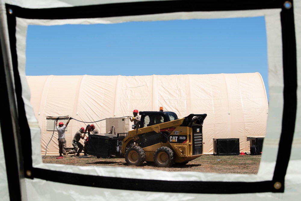 Expeditionary Medical Facility Constructed at U.S. Naval Hospital Guam