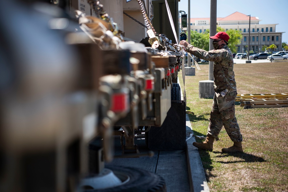 Expeditionary Medical Facility Constructed at U.S. Naval Hospital Guam