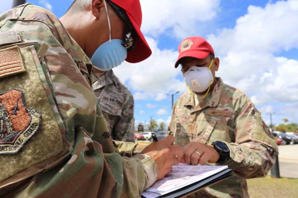 Guam National Guard Conducts Logistics Assessment for COVID-19 Support