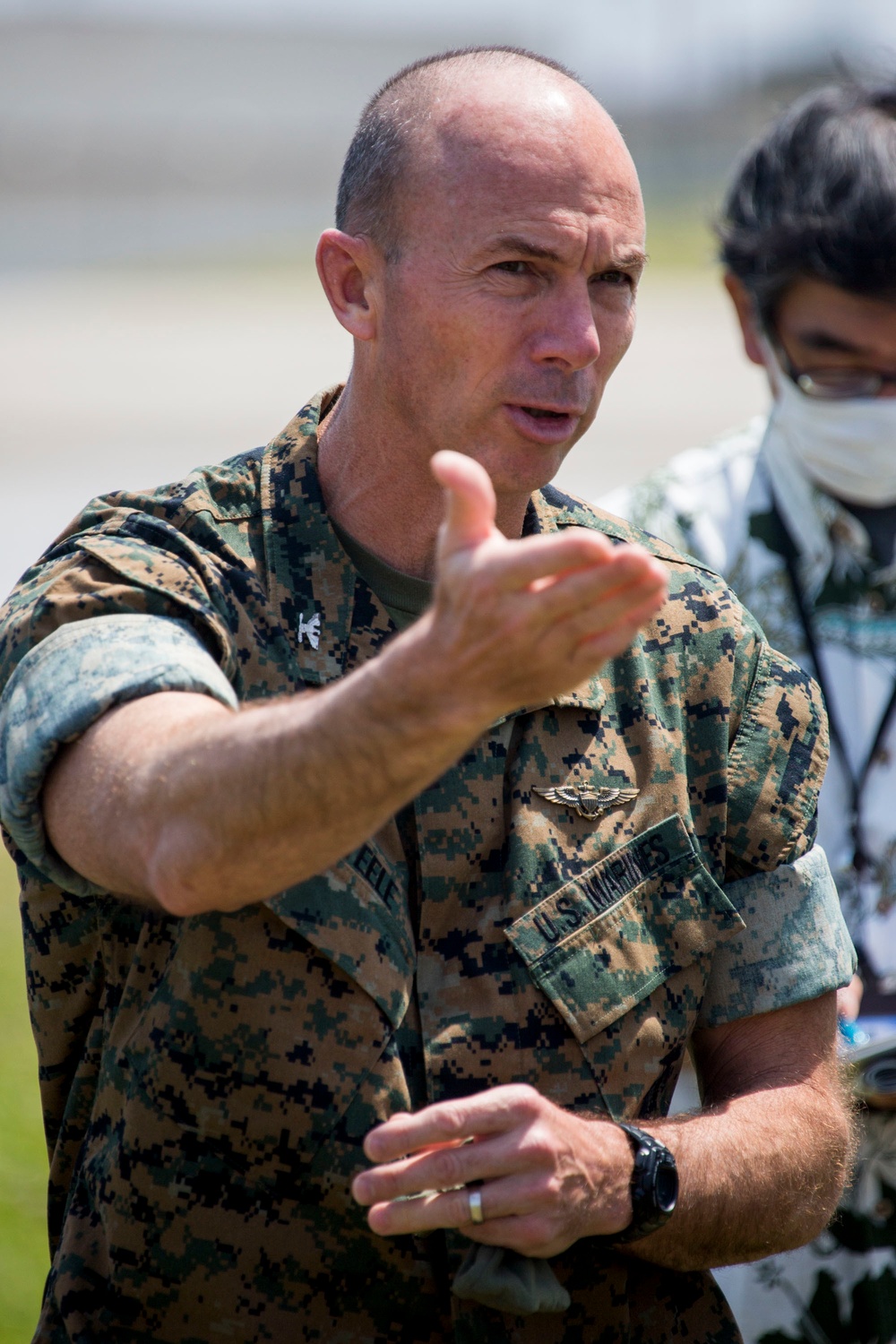 US Marines host Okinawa Vice-Governor Jahana