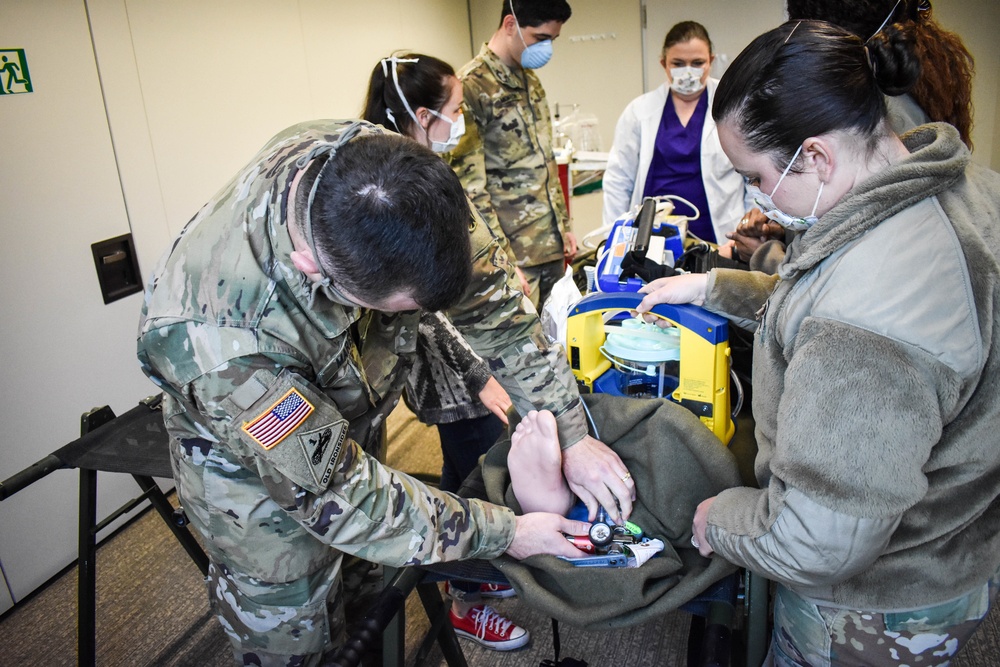 Ansbach Army Health Clinic improves Soldier Readiness, community support with COVID-19 Contingency Training