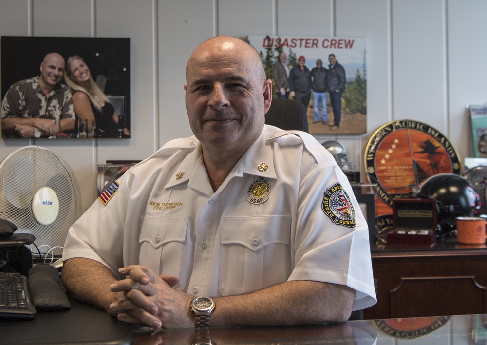 Ramstein fire chief inducted into Military Firefighter Hall of Fame