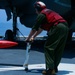 31st MEU Marines load AIM-120 AMRAAM onto F-35B fighter aircraft