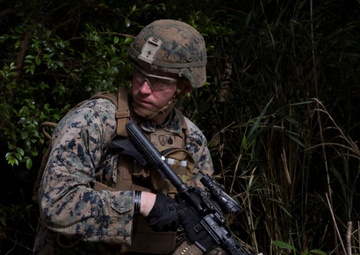 U.S. Marines conduct the Advanced Infantry Marine Course in Okinawa