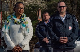 52nd MDG visits Bitburg COVID-19 testing facility