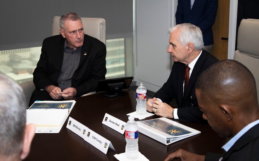 U.S. Senator Jack Reed visit to AFC HQ and AAL