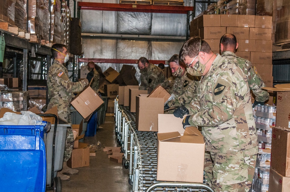 Ohio National Guard, Ohio Military Reserve continue to help Southeast Ohio Foodbank during COVID-19 pandemic