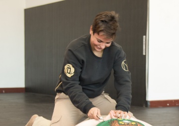 MSARNG Trains Female Kuwaiti Police Officers