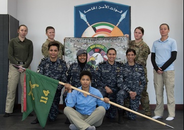 MSARNG trains female Kuwaiti police officers