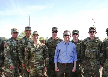 Dignitaries visit Southwest Border to meet the troops