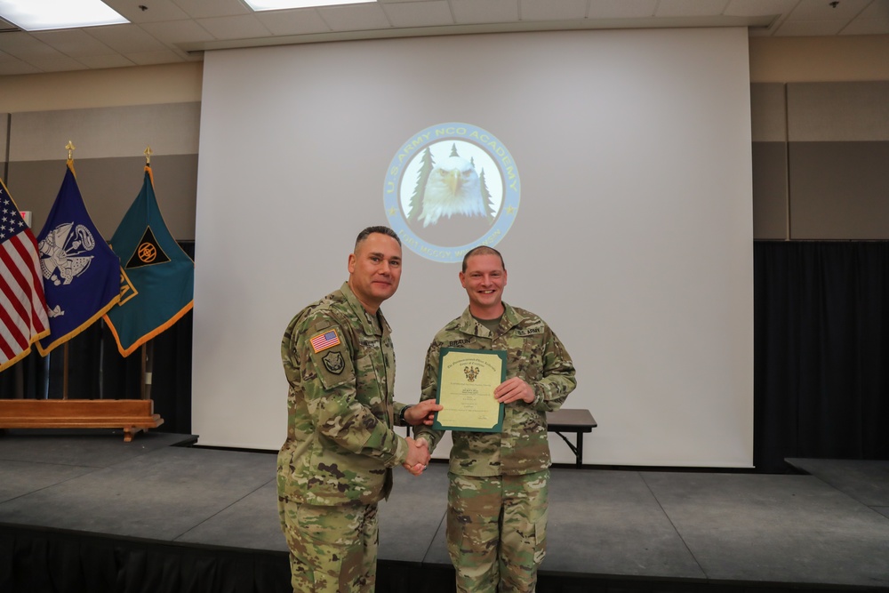 The Fort McCoy NCO Academy conducted a Recognition Ceremony on 5 Feb 2020.