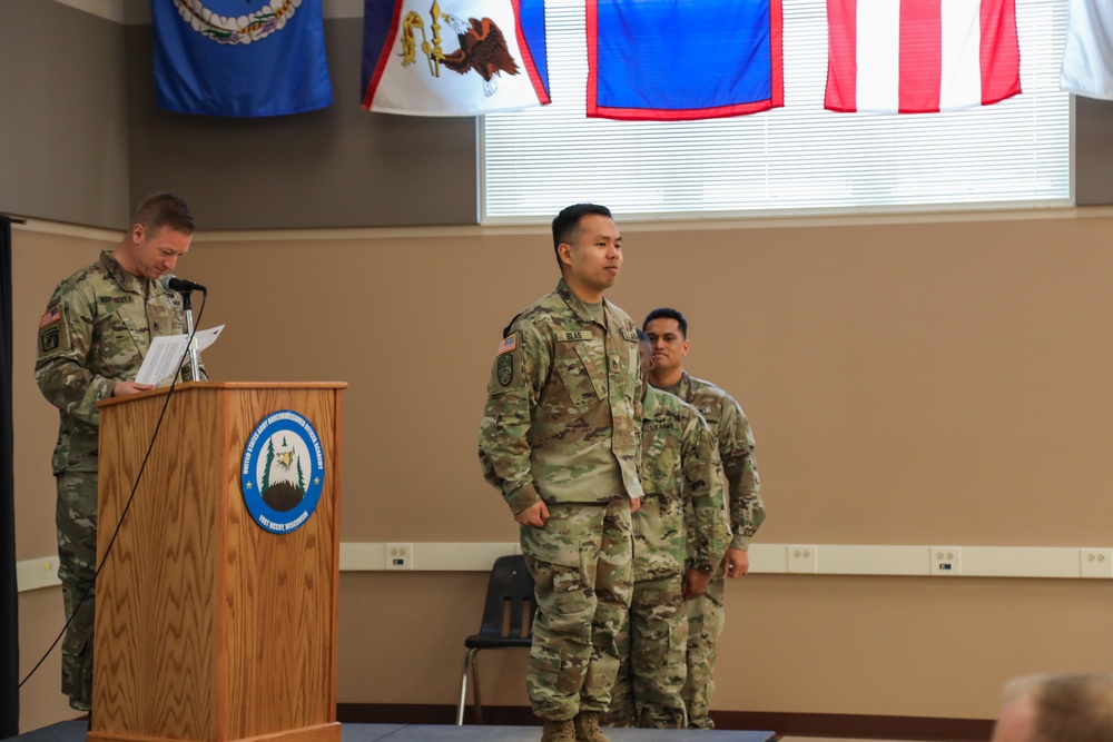 The Fort McCoy NCO Academy conducted a Recognition Ceremony on 5 Feb 2020.