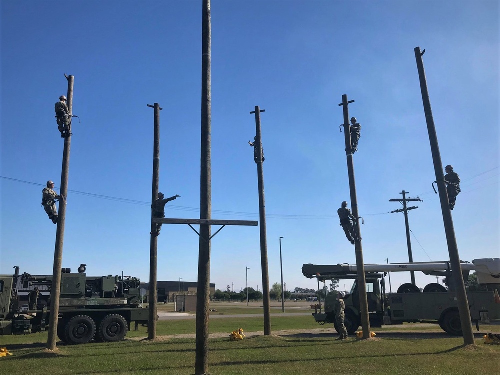 Pole Climbing Training at NCTC Gulfport