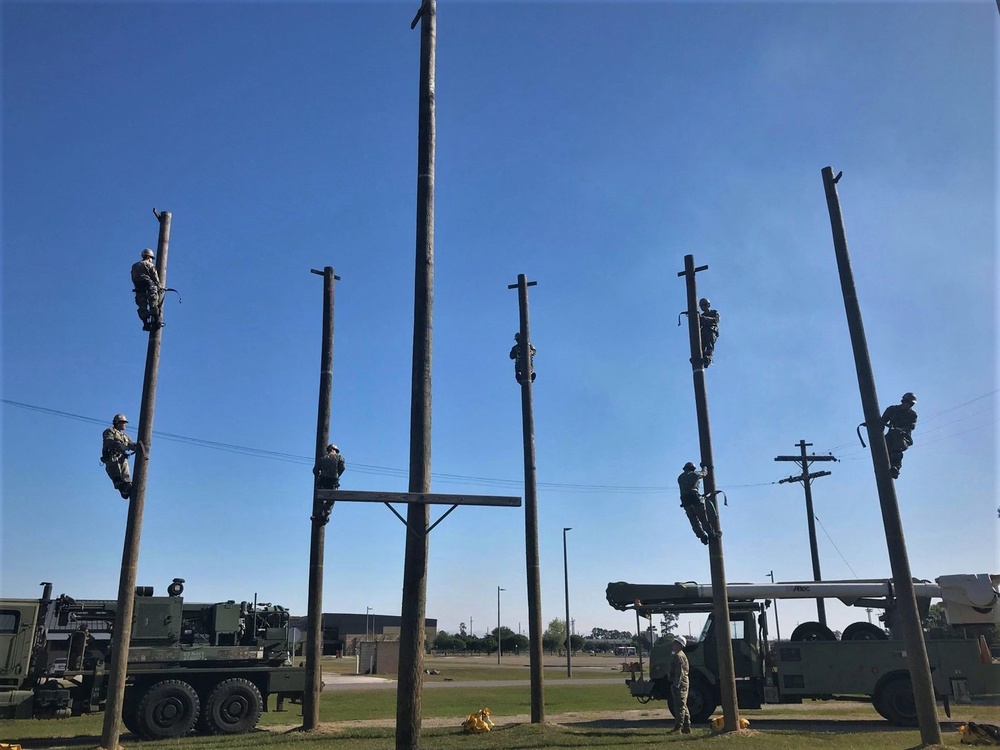 Pole Climbing Training at NCTC Gulfport