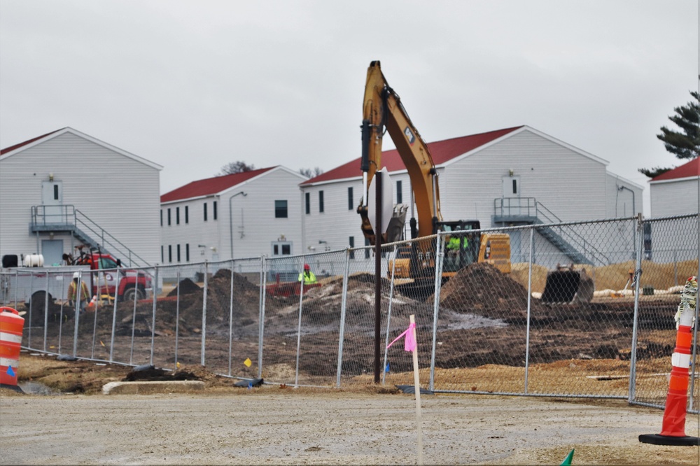 Construction of new barracks begins at Fort McCoy