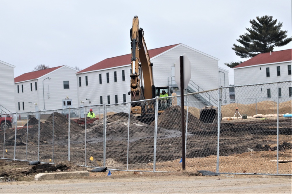 Construction of new barracks begins at Fort McCoy