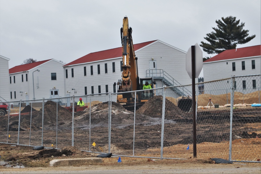 Construction of new barracks begins at Fort McCoy