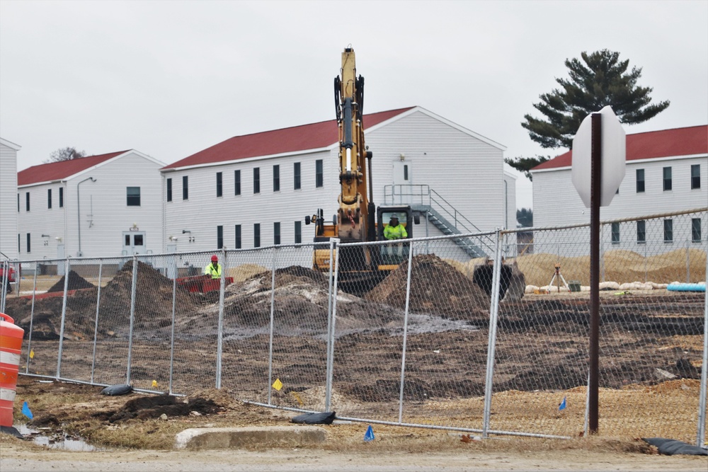 Construction of new barracks begins at Fort McCoy