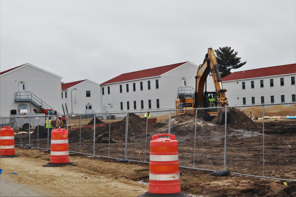 Construction of new barracks begins at Fort McCoy