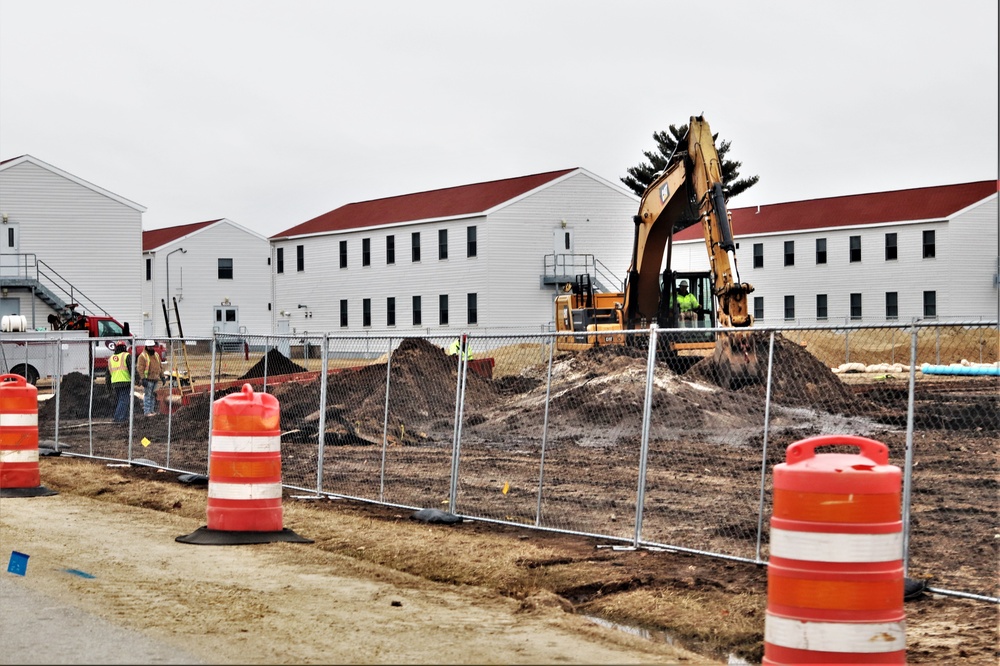 Construction of new barracks begins at Fort McCoy