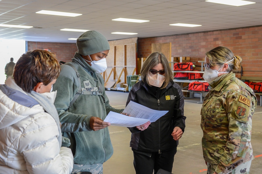 Nebraska Guardsmen support mobile COVID-19 screening efforts in Hastings