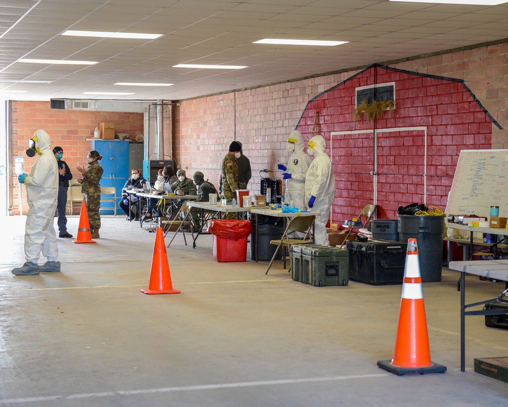 Nebraska Guardsmen support mobile COVID-19 screening efforts in Hastings