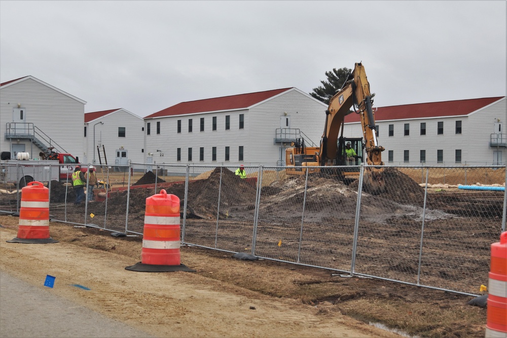 Construction of new barracks begins at Fort McCoy