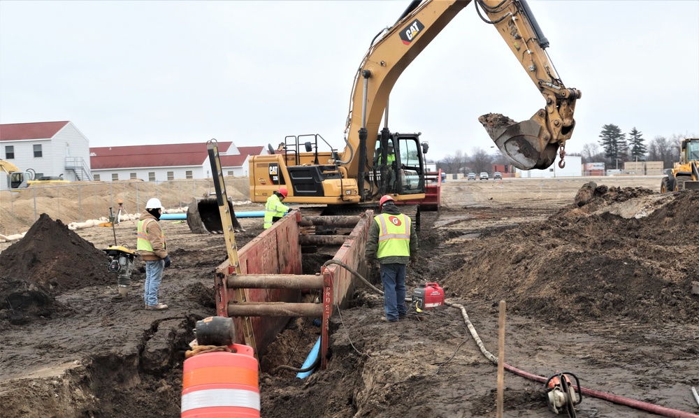 Construction of new barracks begins at Fort McCoy