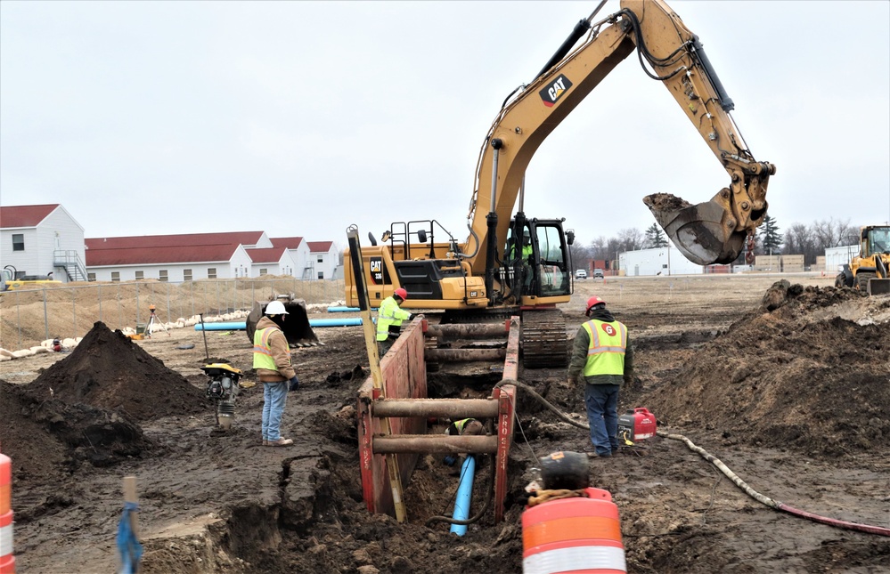 Construction of new barracks begins at Fort McCoy