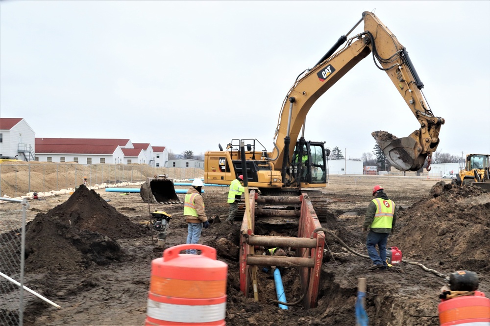 Construction of new barracks begins at Fort McCoy